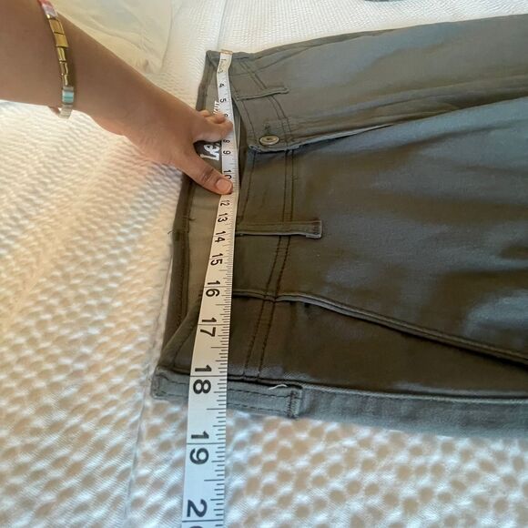 Lee Mens Flat Front Slim Stretch Grey Straight Chino Comfort Pant Size 36X32 - Picture 7 of 9